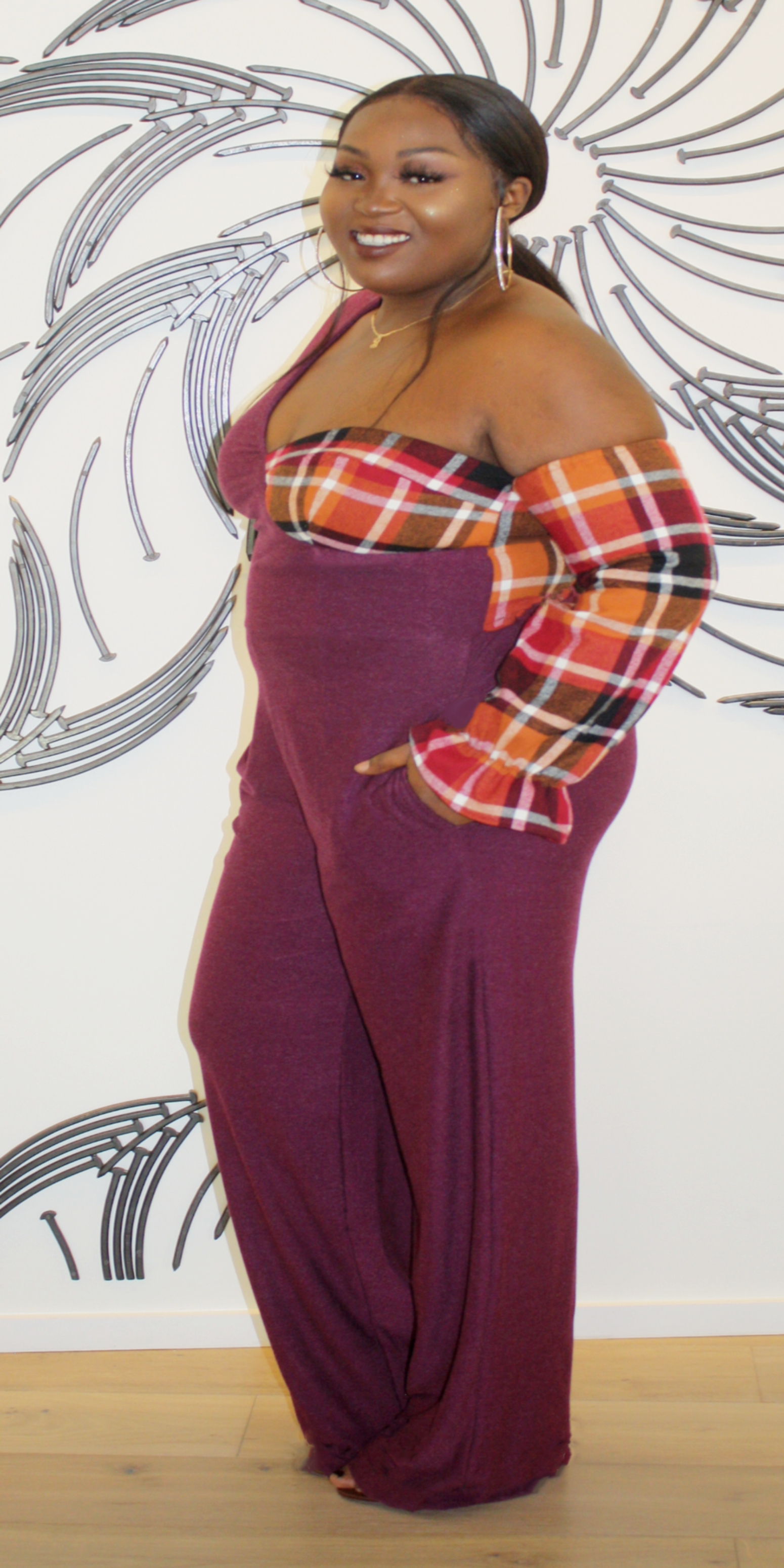 Adora Cold Shoulder Jumpsuit