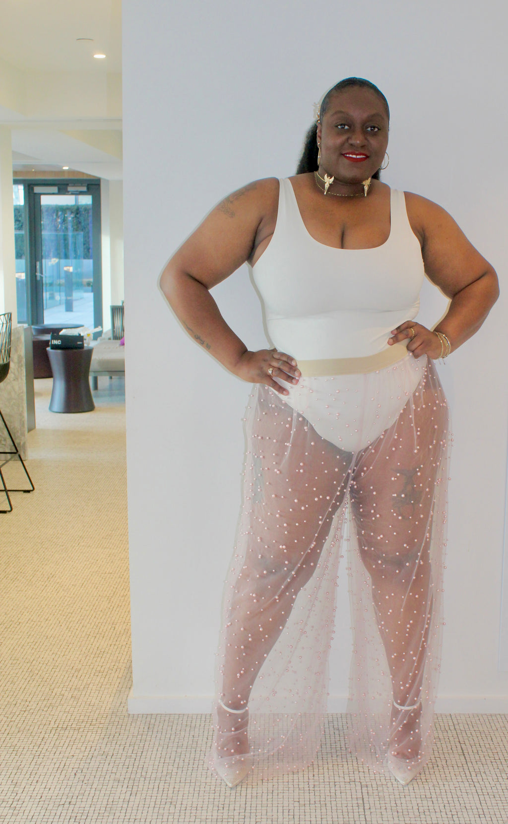 Pearlessence Tulle Pants