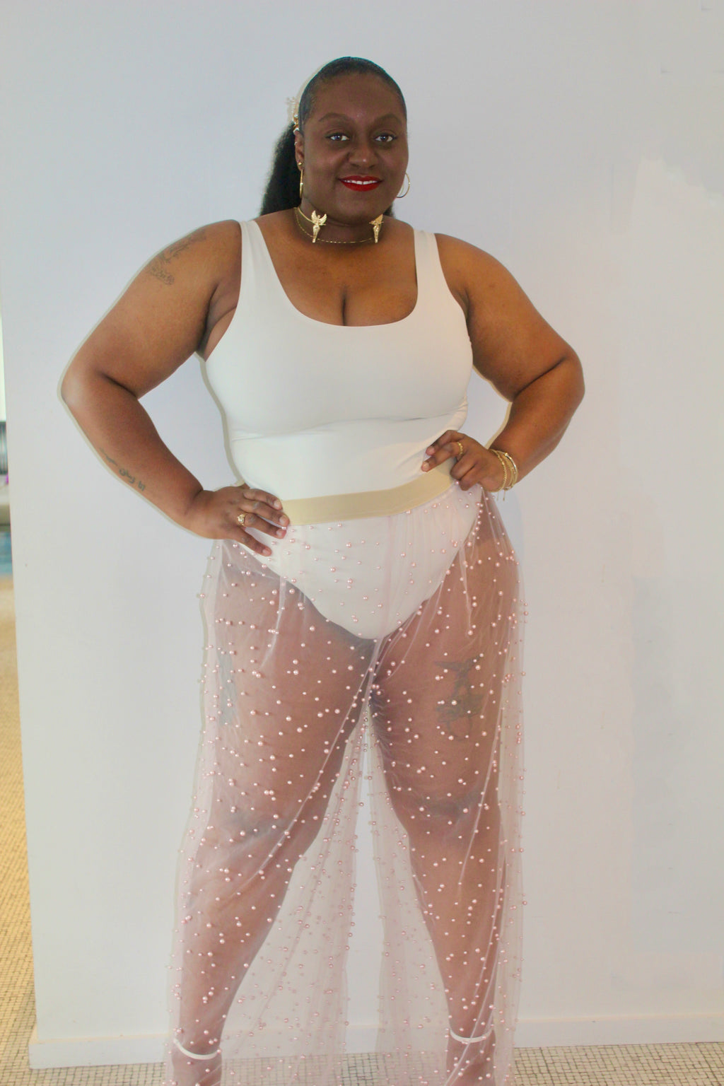 Pearlessence Tulle Pants