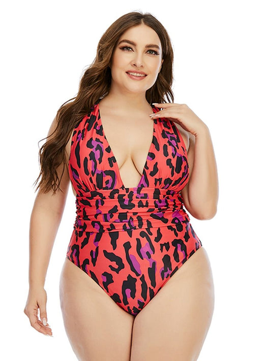 Leopard Print One Piece