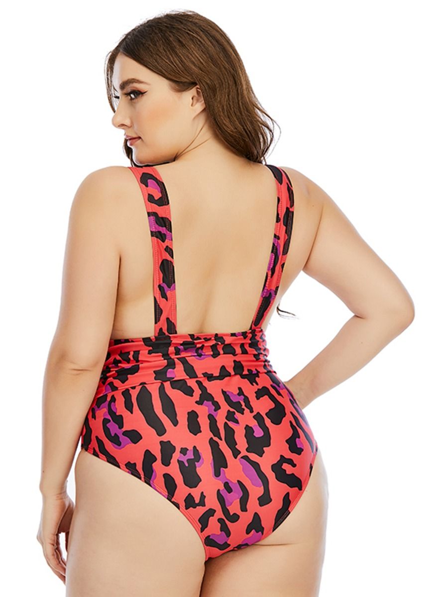 Leopard Print One Piece