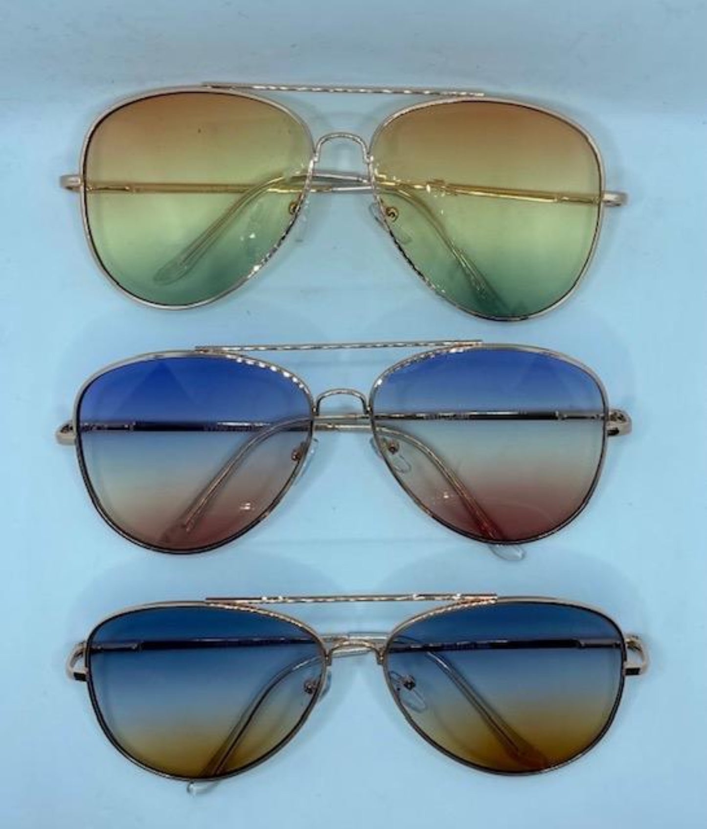 Aviator Multi Color Sunglasses