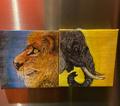 Mini Art Magnets