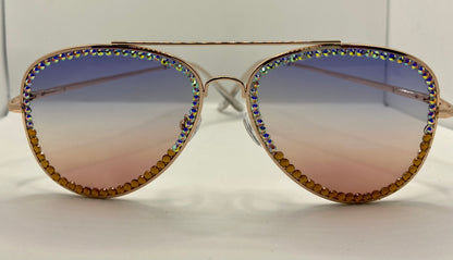 Aviator Multi Color Sunglasses