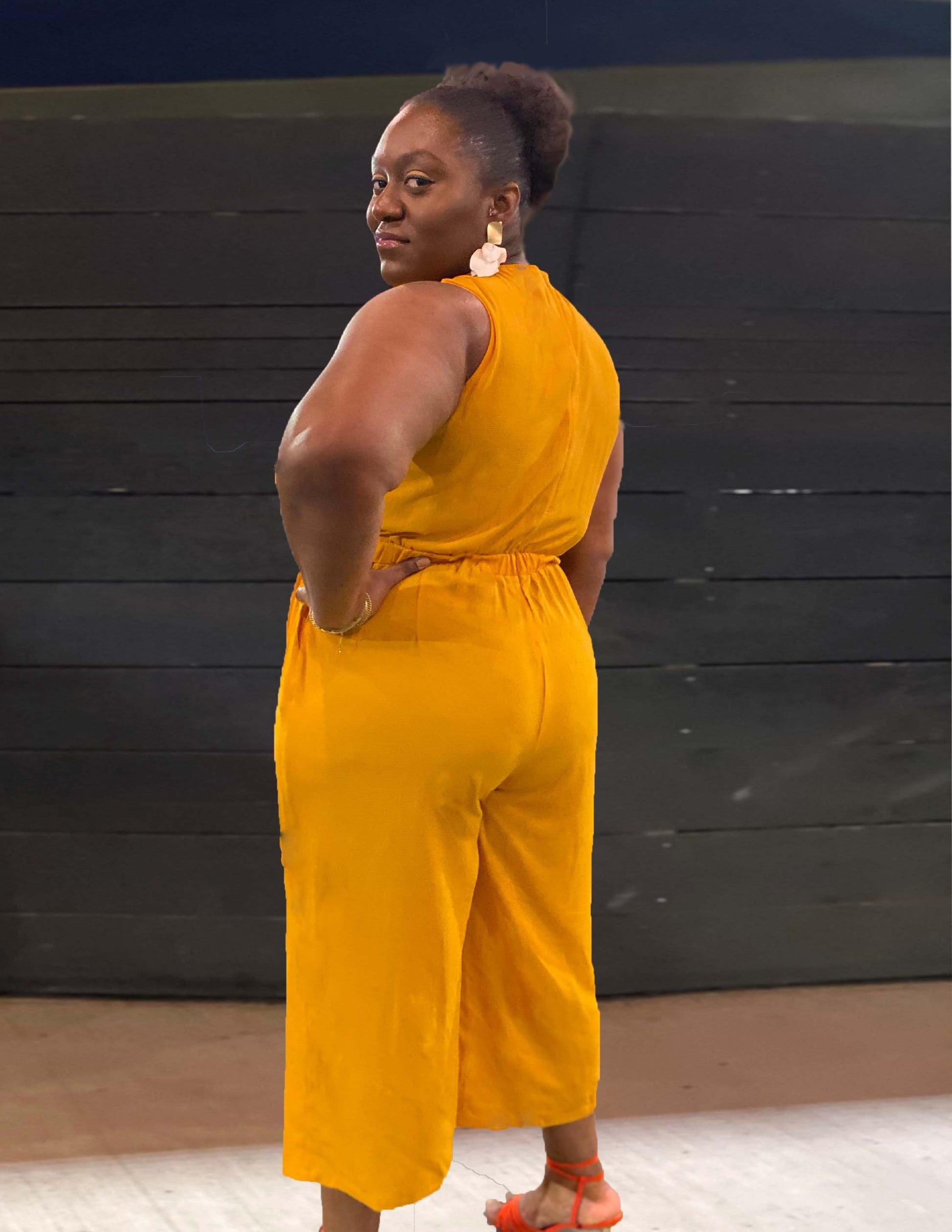 Sun Flower Jumpsuit